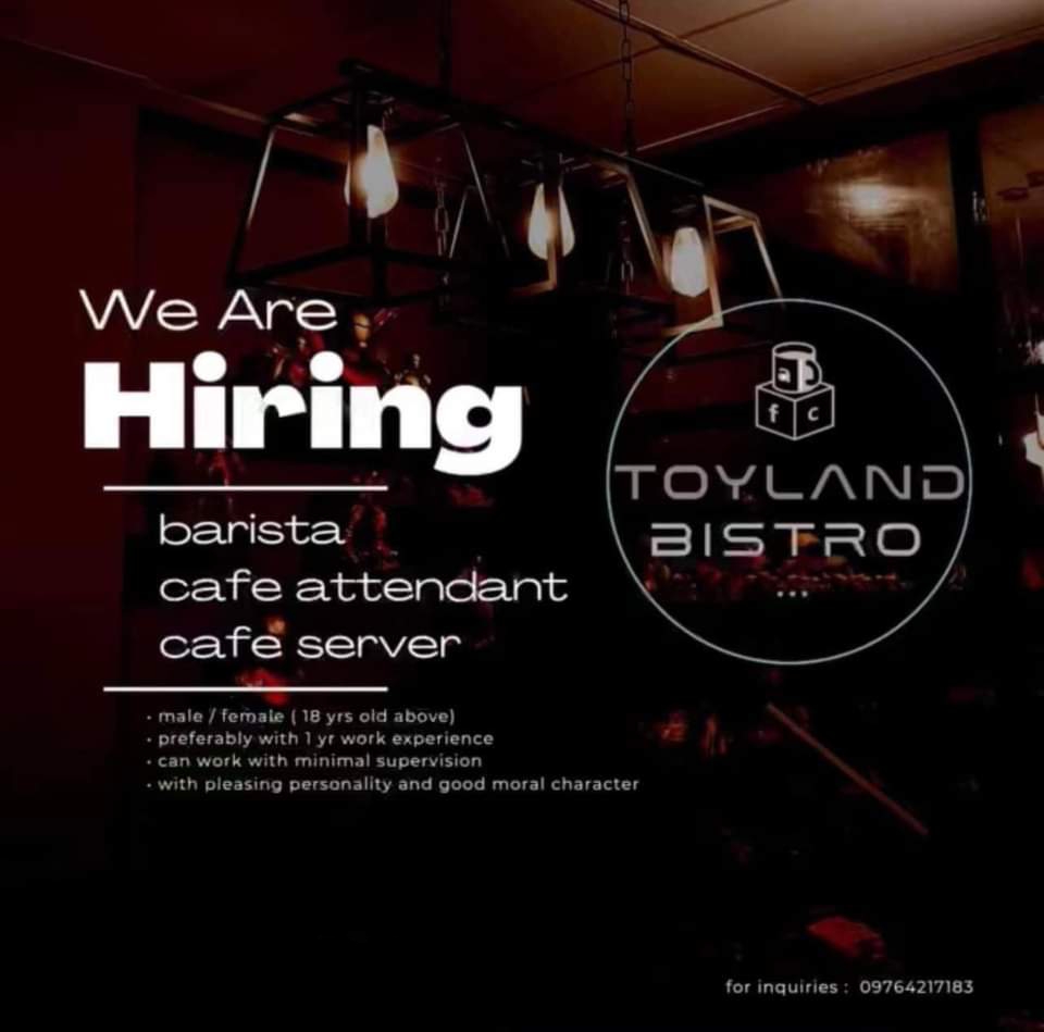 ToyLand Bistro job hiring image