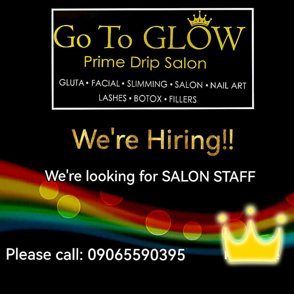 We're Hiring - SALON STAFF
image