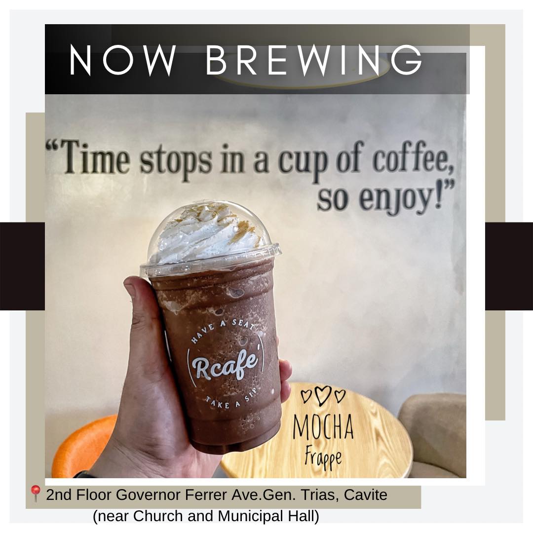 Be part of R’ family!
Send your CV to rcafehaveaseattakeasip@gmail.com or to R’ FB page Rcafé-have a seat,take a sip - Gen.Tri
Willing to be assigned at Gen.Trias Branch
HIRING!
-FULL TIME BARISTA
image
