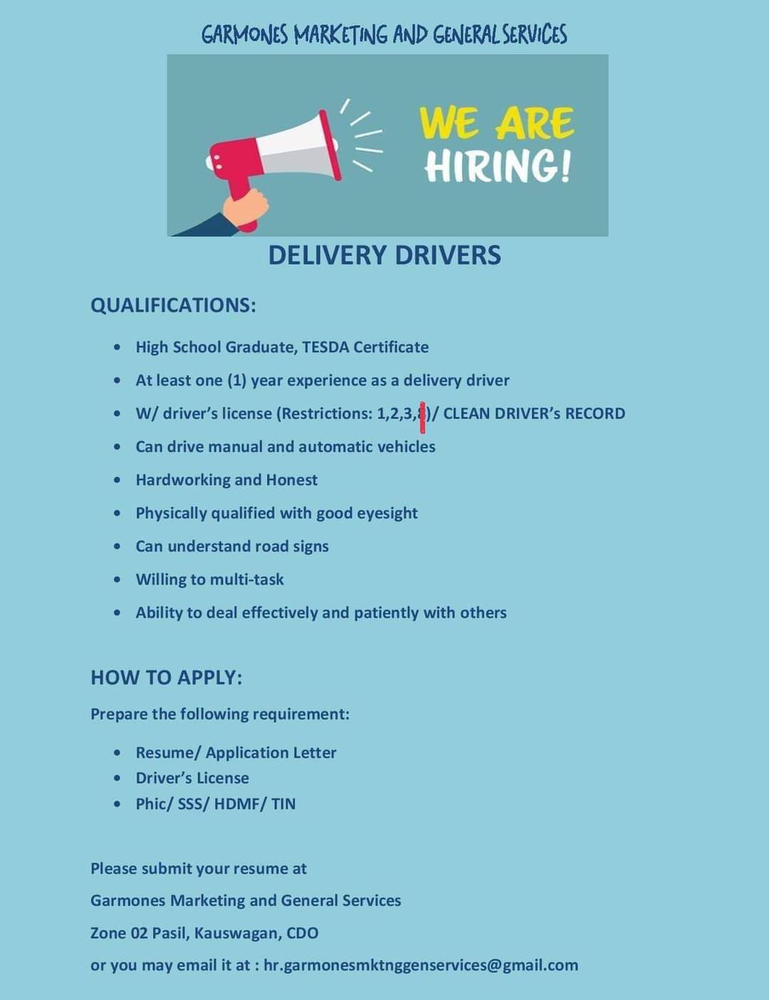 Delivery Driver image