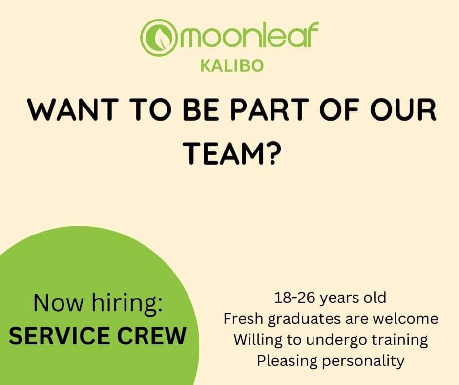 Moonleaf - Kalibo job hiring image