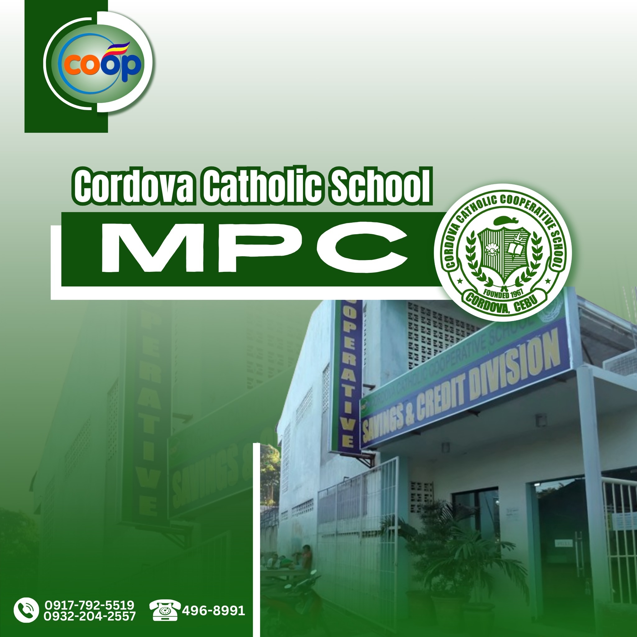 Cordova Catholic School MPC job hiring image