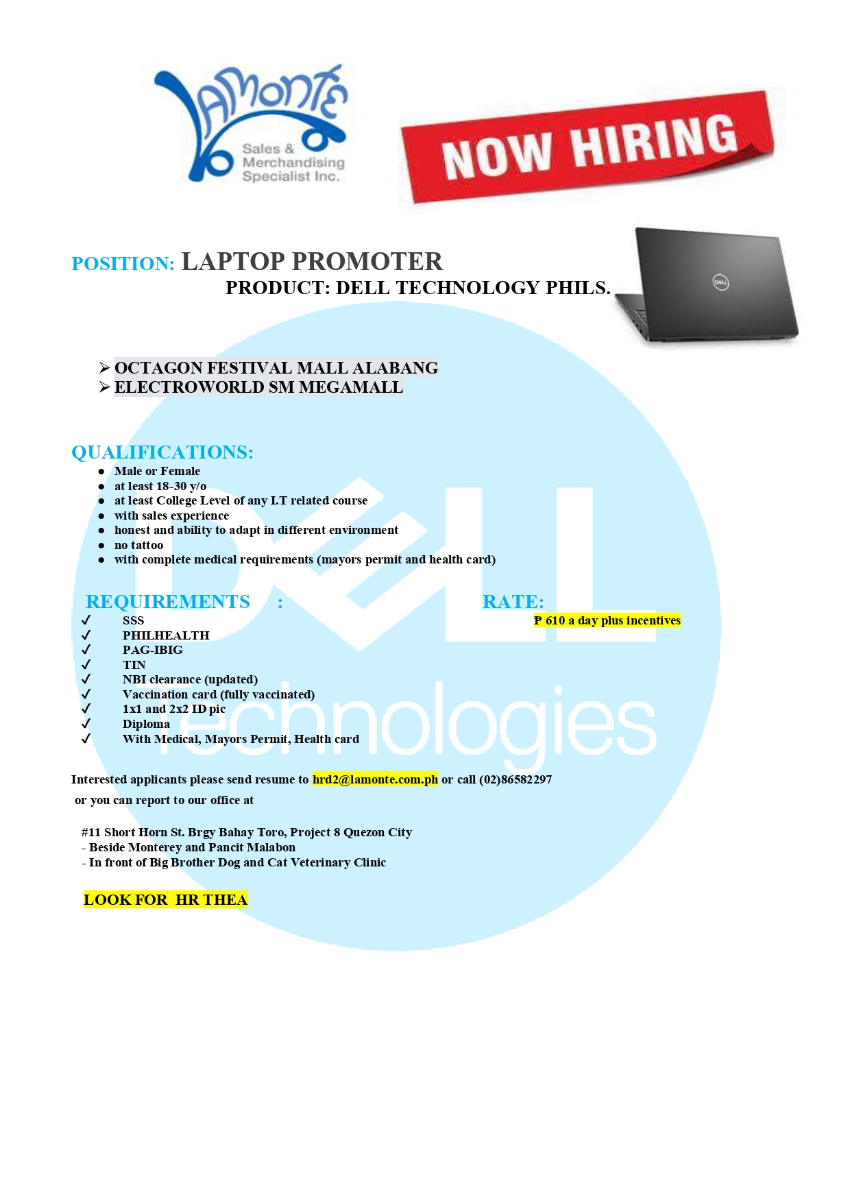 Laptop Promoter image