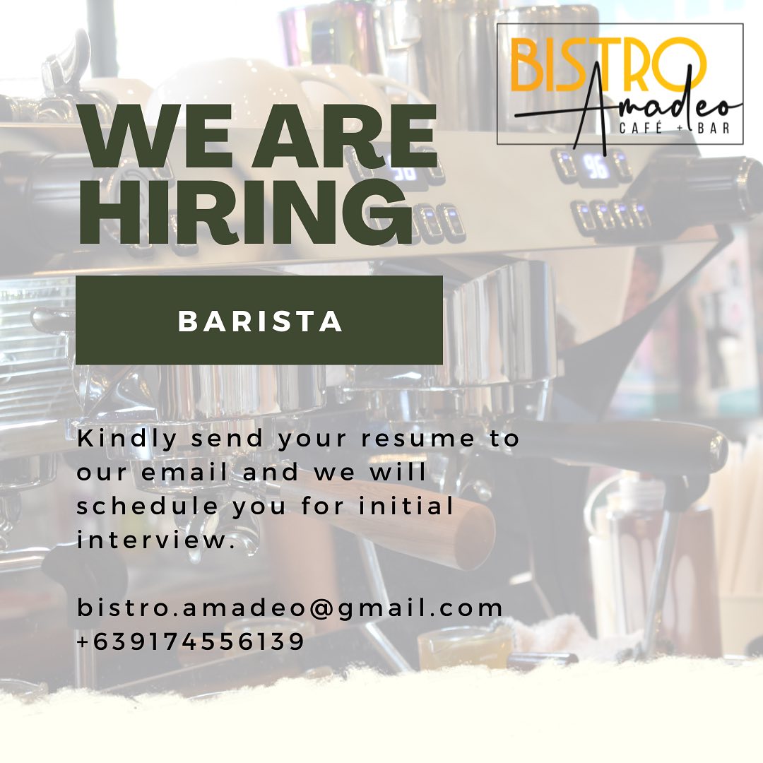 Bistro Amadeo job hiring image