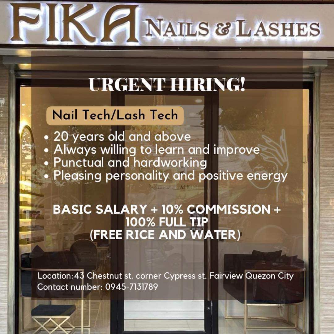 Nail Technician or Lash Technician image