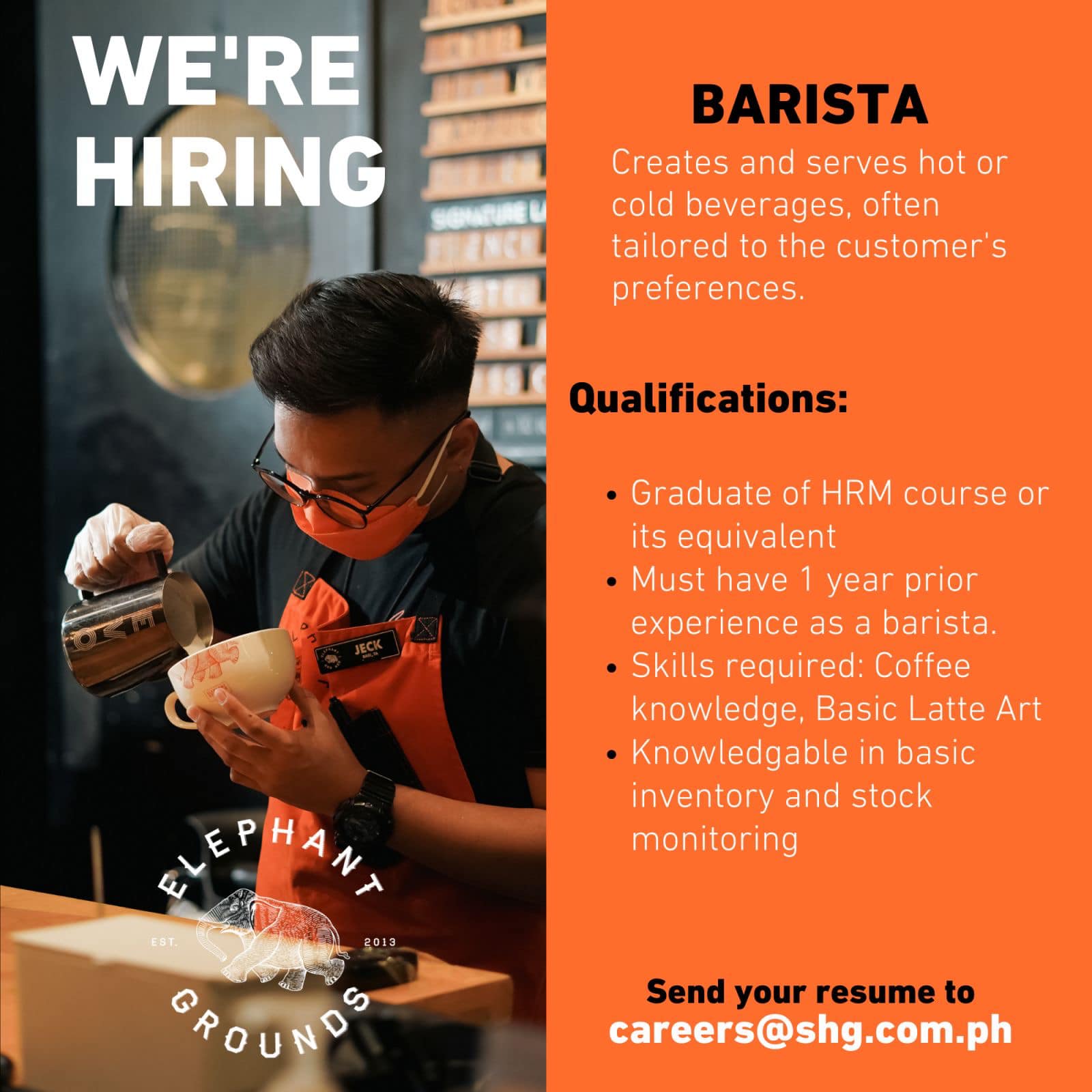 Barista image