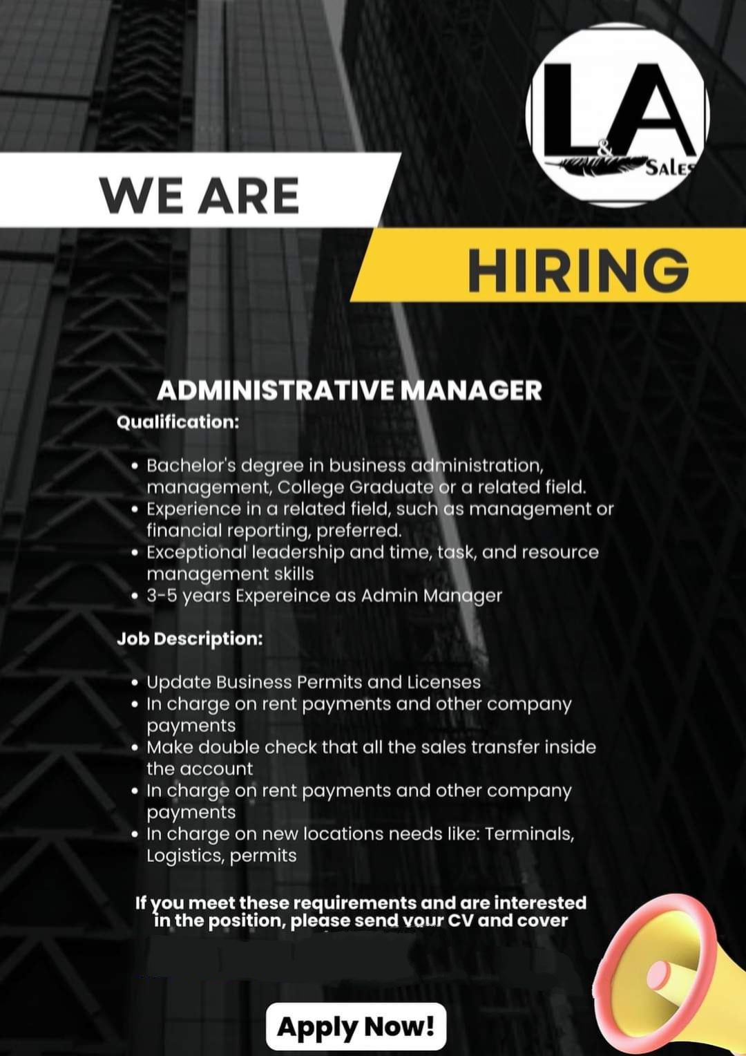 Administrative Manager image