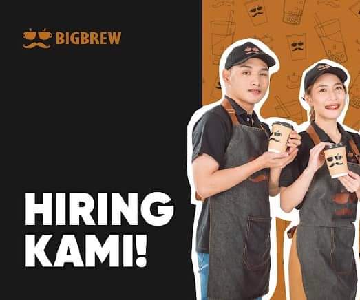 BIGBREW - Tunasan, Muntinlupa job hiring image