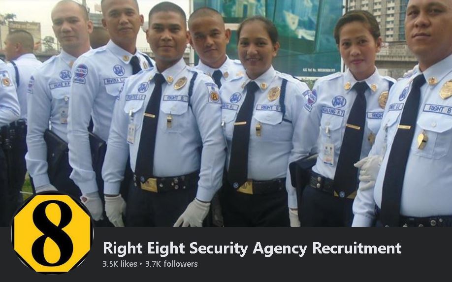 Right Eight Security Agency Inc. job hiring image