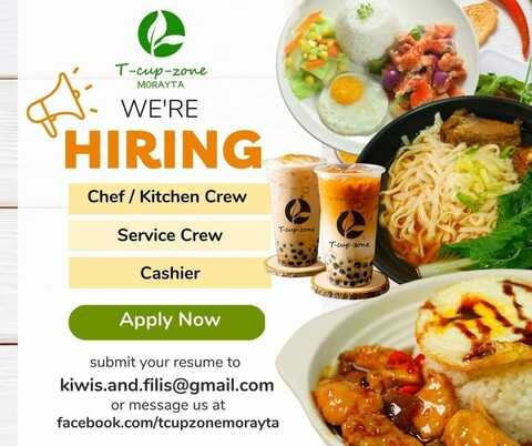 T-Cup Zone Morayta job hiring image