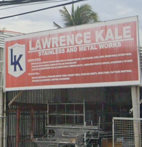 Lawrence Kale Stainless & Metal Work - Aklan job hiring image