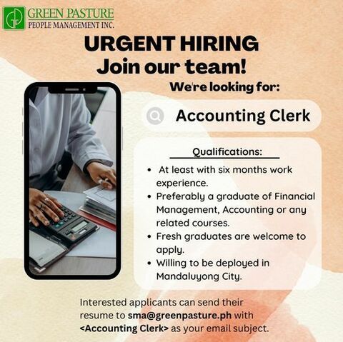 Accounting Clerk image