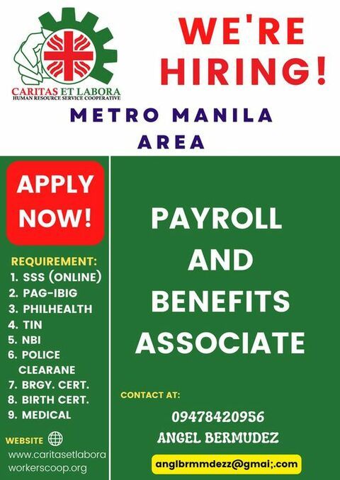 Caritas El Labora job hiring image