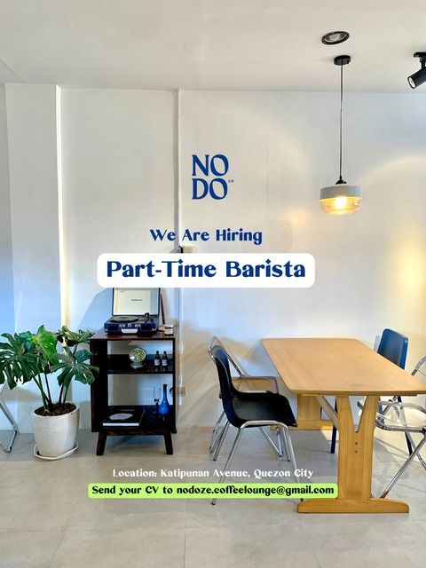 Part Time Barista (START ASAP) image