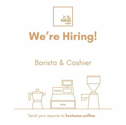 Tomo Coffee job hiring image