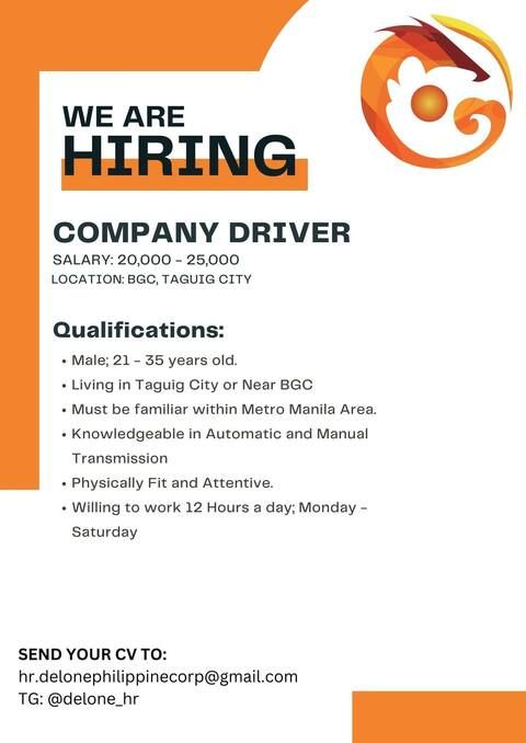 Company Driver image