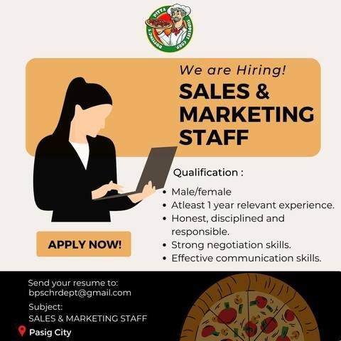 Bossing's Pizza Supplies Corp. job hiring image