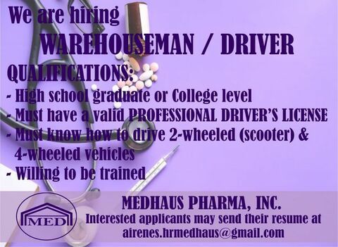 Medhaus Pharma, Inc job hiring image