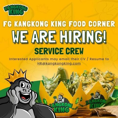 Kangkong King - Robinsons Manila job hiring image