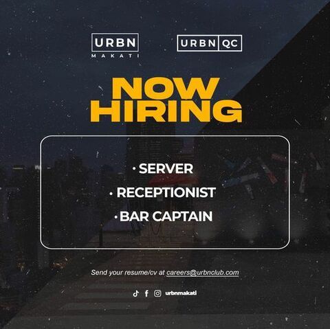 URBN Makati job hiring image