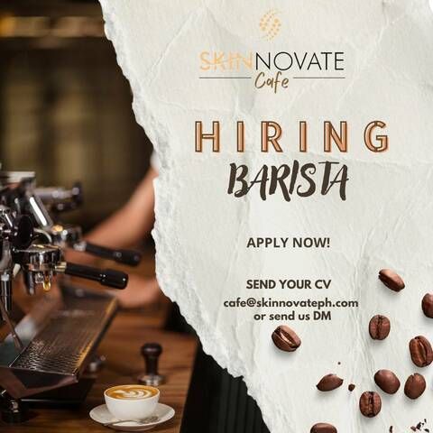 Skin Novate Cafe job hiring image