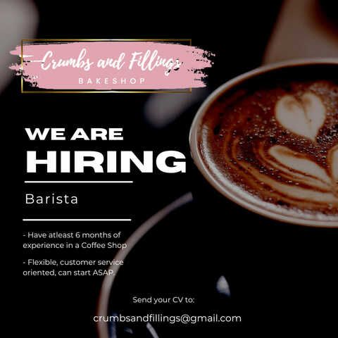 Barista (Location Paco, Manila - near Pedro Gil LRT Station) image