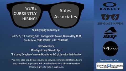 Serv Sol - Oakley job hiring image