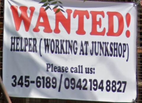 E & J Junkshop job hiring image