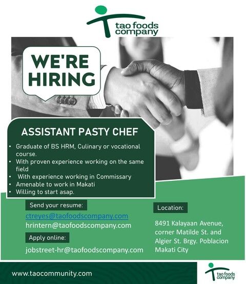 Assistant Pastry Chef image