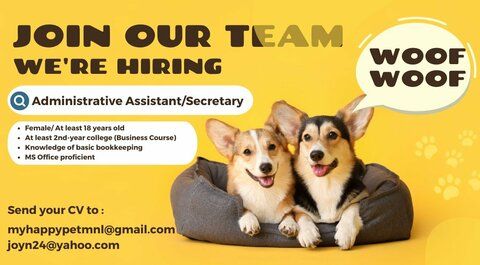 My Happy Pet Manila job hiring image