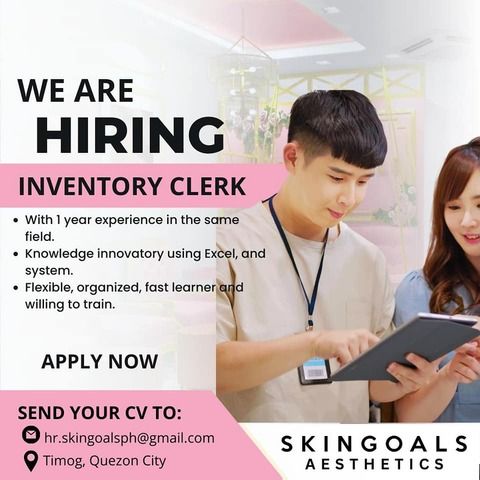 Skingoals Aesthetics job hiring image