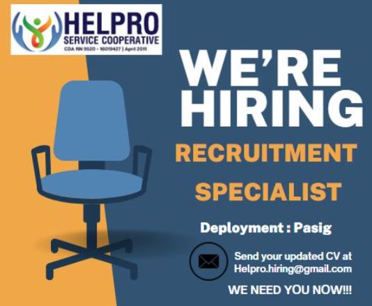 Helpro Service Cooperative - Ortigas job hiring image