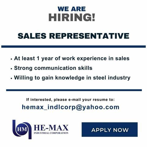 He-Max Industrial Corp. job hiring image