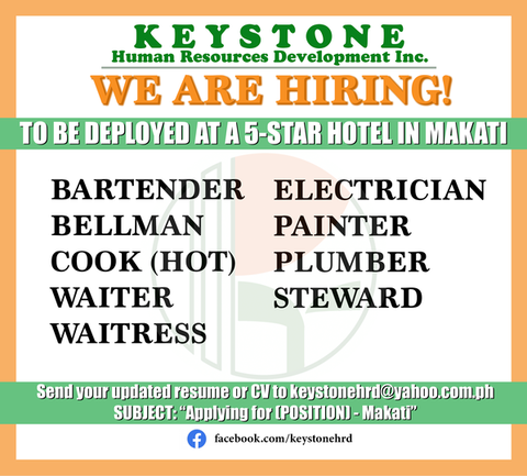 Keystone Human Resources Development Inc. job hiring image