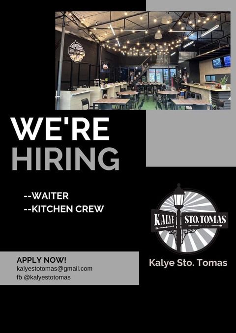 Kalye Sto. Tomas Food Park job hiring image