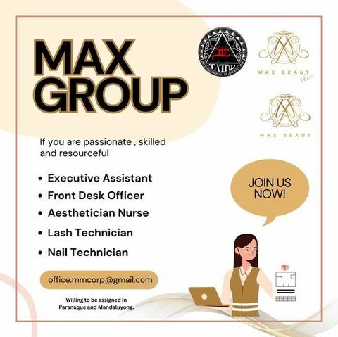 Max Beaut - Mandaluyong job hiring image