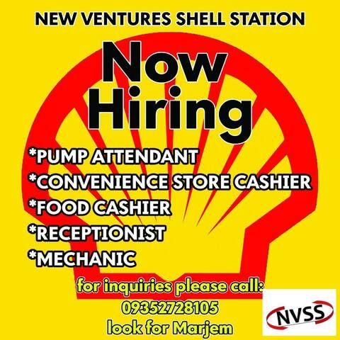 New Ventures Shell Station job hiring image