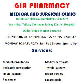 Gia Pharmacy Medical and Surgical Clinic job hiring image