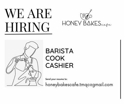 Honey Bakes Cafe - Tomas Morato QC job hiring image