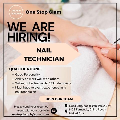 One Stop Glam - Pasig job hiring image