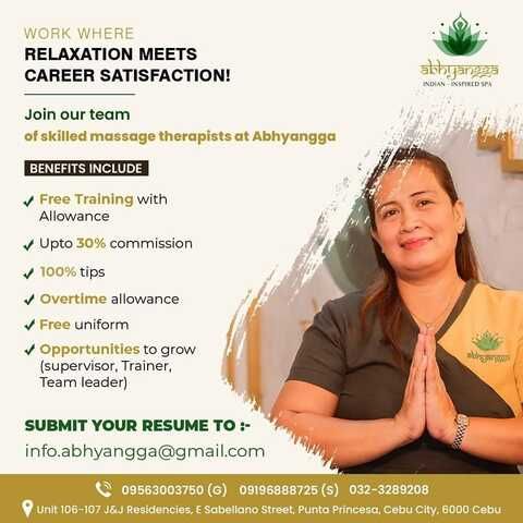 ABHYANGGA INDIAN-INSPIRED SPA job hiring image