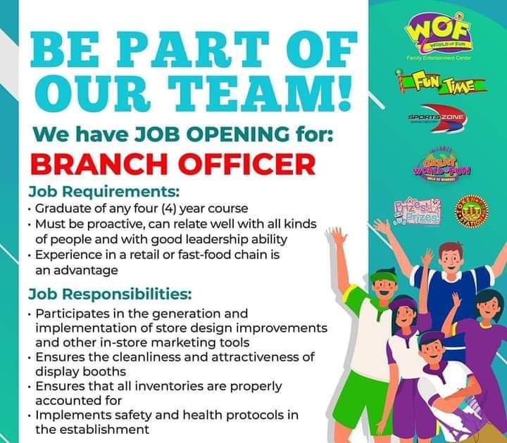 World of Fun - Gaisano Kalibo job hiring image