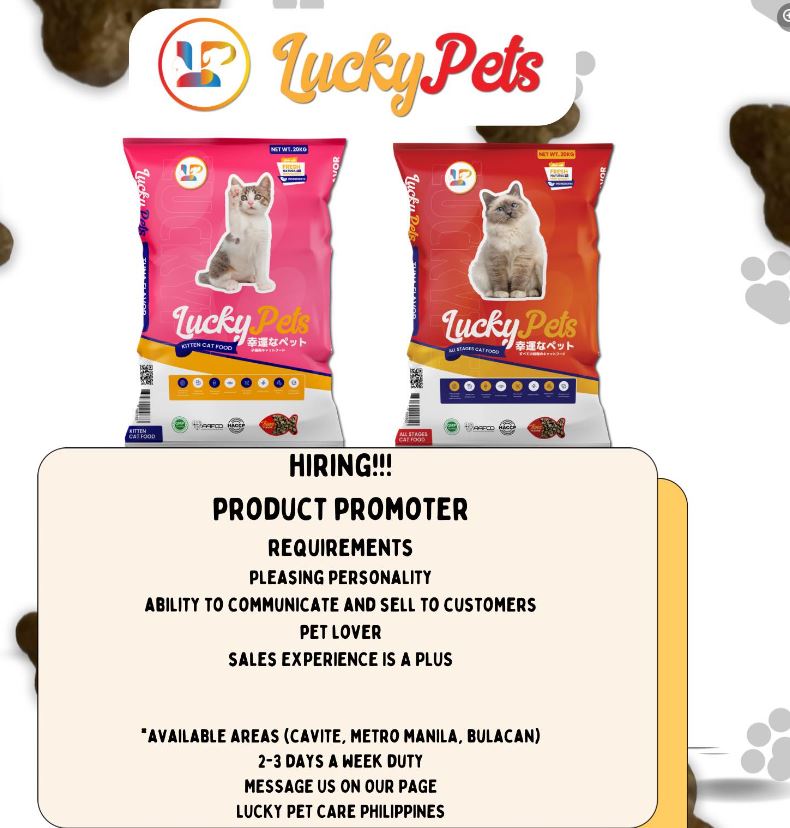 Lucky Pet Care Phil - Manila job hiring image