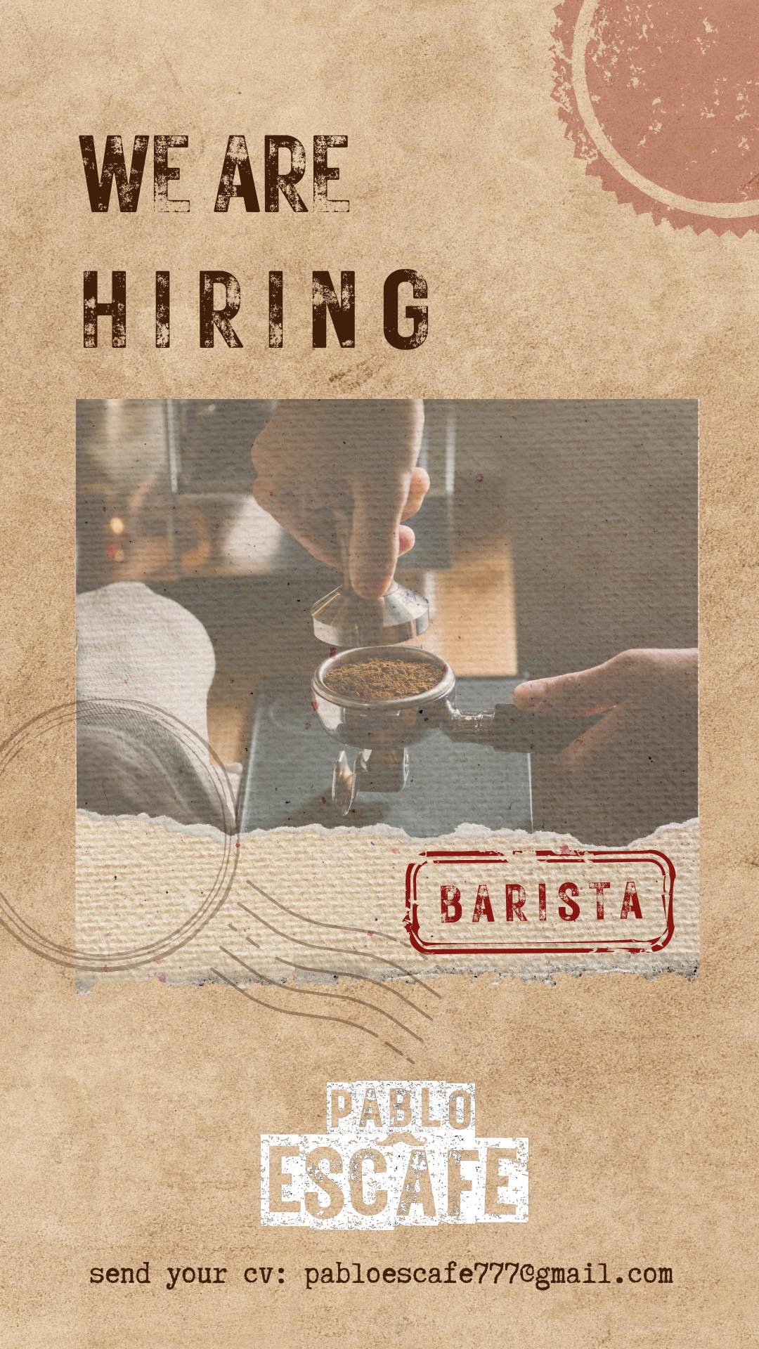 Pablo Escafe QC job hiring image