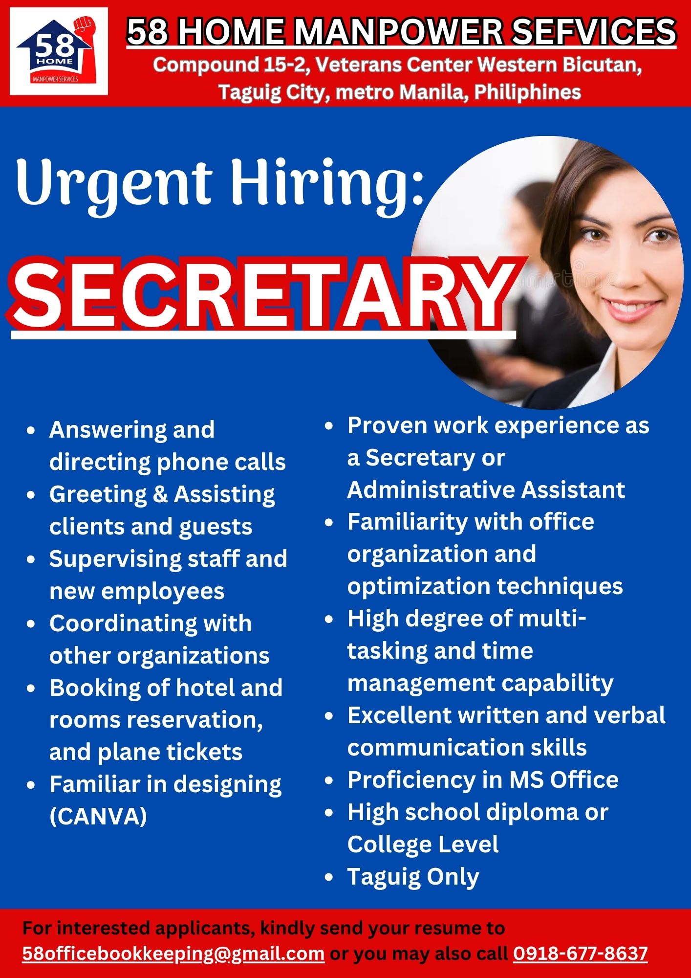 Secretary image