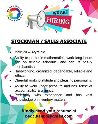 Stockman / Sales Associate image