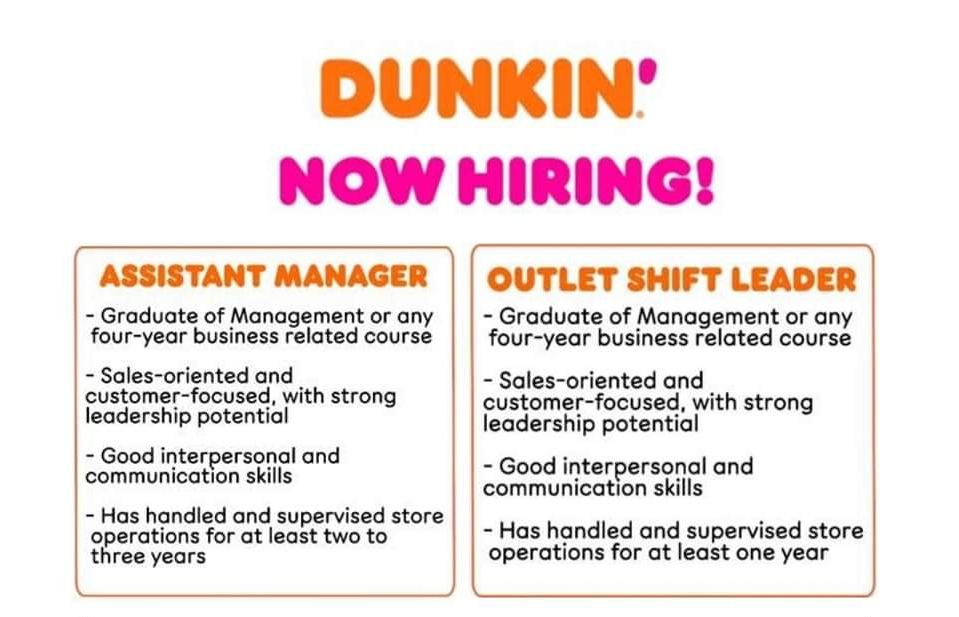 Assistant Manager / Outlet Shift Leader image