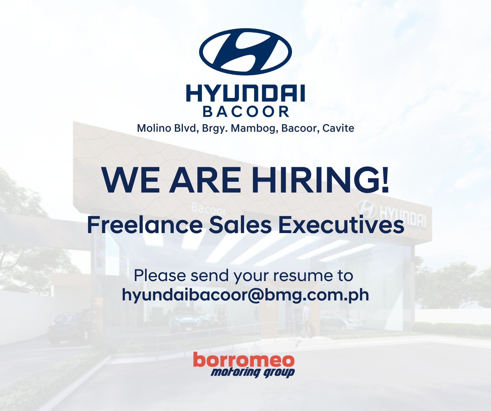 Hyundai - Bacoor job hiring image