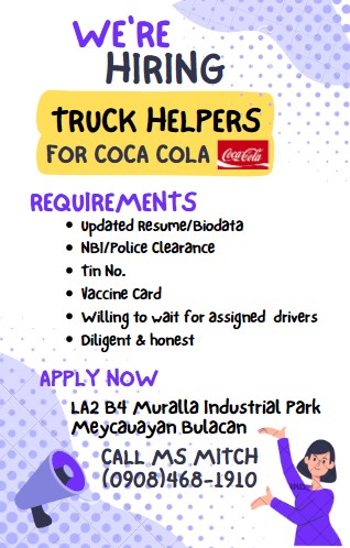 GLI88 Transport - Meycauayan job hiring image