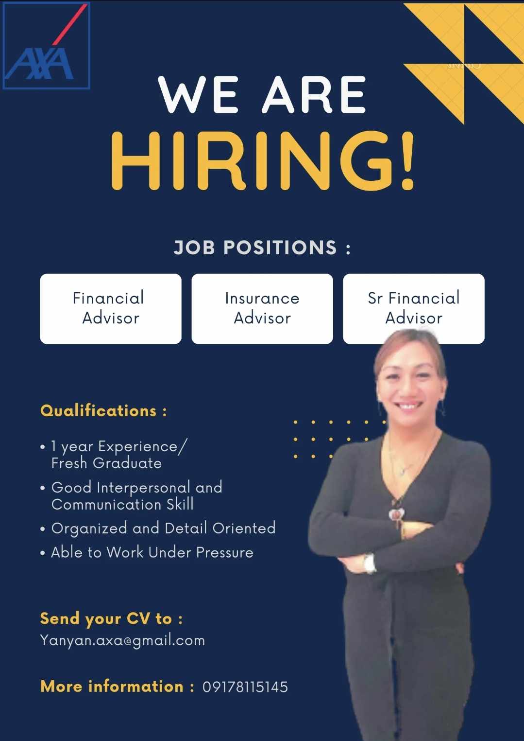 AXA Philippines - Bacolod job hiring image